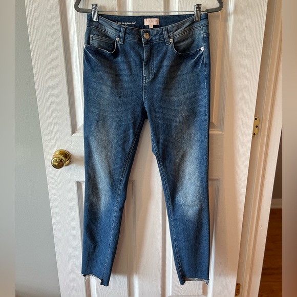 Ted Baker Magolo Raw Hem Skinny Jeans sz 30 - Picture 3 of 11